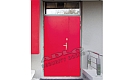 ADLO - Bezpečnostní dveře TESIM, dvoukřídlové Color, s nadsvětlíkem