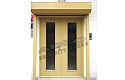ADLO - Bezpečnostní dveře ADUO, prosklené P100, dvoukřídlové, povrch Color
