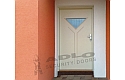 ADLO – Bezpečnostní dveře ADUO, prosklené P451, povrch Sprela