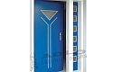 ADLO – Bezpečnostní dveře ARDEN, prosklené P451 Color, s bočním světlíkem