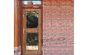 ADLO – Protipožární dveře KASTO s protipožárním sklem, do exteriéru, zvenku