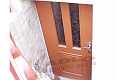 ADLO – Bezpečnostní dveře TESIM, povrch Sprela, prosklené atyp, AQUA