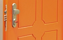 ADLO - Bezpečnostní dveře ADUO, profilové F154, Color RAL 2007, vchod do bytu