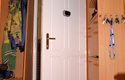 ADLO - Bezpečnostní dveře TESIM, Profilové F154, Color RAL 9003 , vchodové dveře do bytu