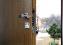 ADLO - Bezpečnostní dveře ARDEN, vchodové TERMO dveře do domu, rozetové kování