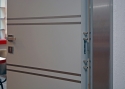 ADLO - Bezpečnostní Termo dveře ADUO, design Lištované, lišty ploché Anticor, Termo zárubeň Anticor