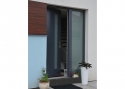 ADLO - Bezpečnostní dveře ADUO, Termo Exteriér, Prosklení atyp, povrch color, světlík s pancéřovým trojsklem