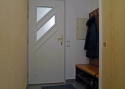 ADLO - Bezpečnostní Termo dveře JUBEO, prosklené P453, trojsklo, povrch dveří Geta 242, sklo Spotlyte