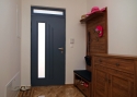 ADLO - Bezpečnostní Termo dveře Teduo, Prosklené PS370, nadsvětlík, povrch dveří Geta 411