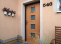 ADLO - Exteriérové Termo dveře LISBEO, Prosklené PS554, vchodové dveře do rodinného domu